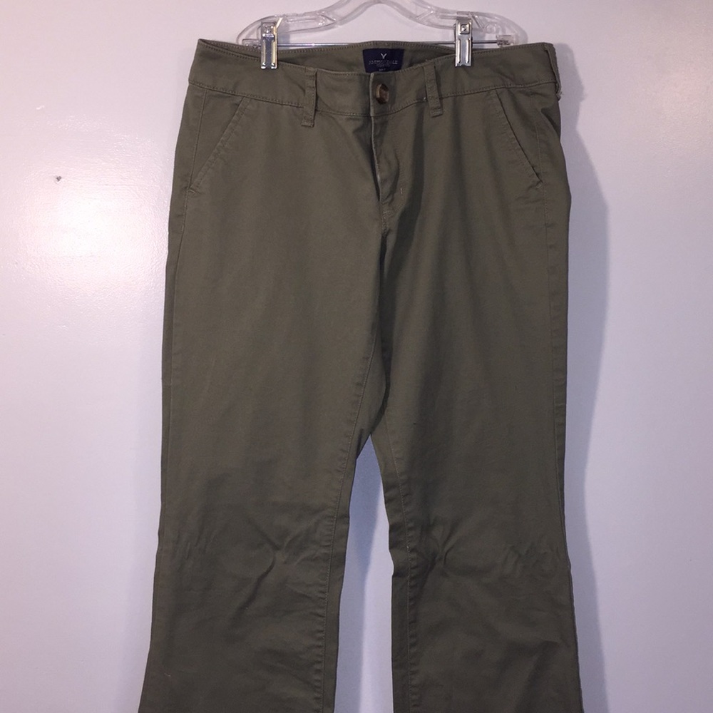 American Eagle Green Pants
